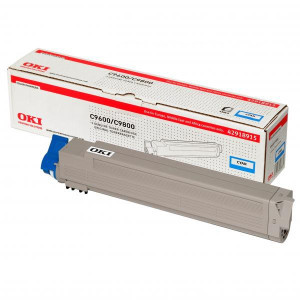 OKI original toner 42918915, cyan, 15000str.
