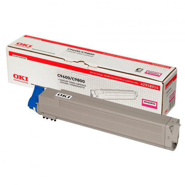 OKI original toner 42918914, magenta, 15000str.