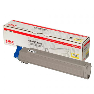 OKI original toner 42918913, yellow, 15000str.