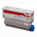 OKI original toner 45396201, yellow, 11500str.