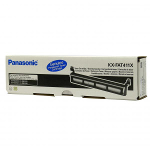 Panasonic original toner KX-FAT411E, black, 2000str., Panasonic KX-MB2000, 2010, 2025, 2030, 2061, O