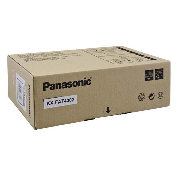 Panasonic originál toner KX-FAT430X, black, 3000str.