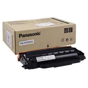 Panasonic originál toner KX-FAT431X, black, 6000str.