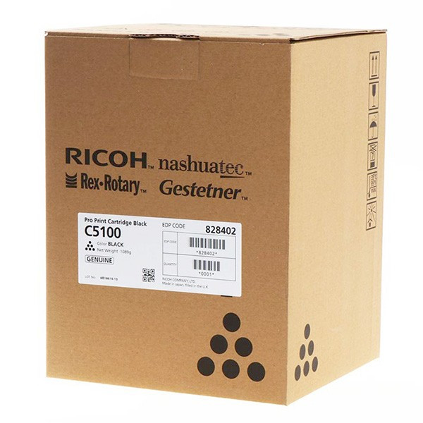 Ricoh original toner 828402, 828225, black