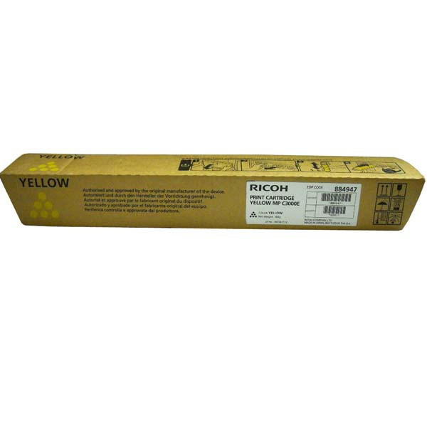 Ricoh original toner 888641, 884947, 842031, yellow, 15000str.