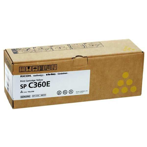 Ricoh originál toner 408191, yellow, 1500str.