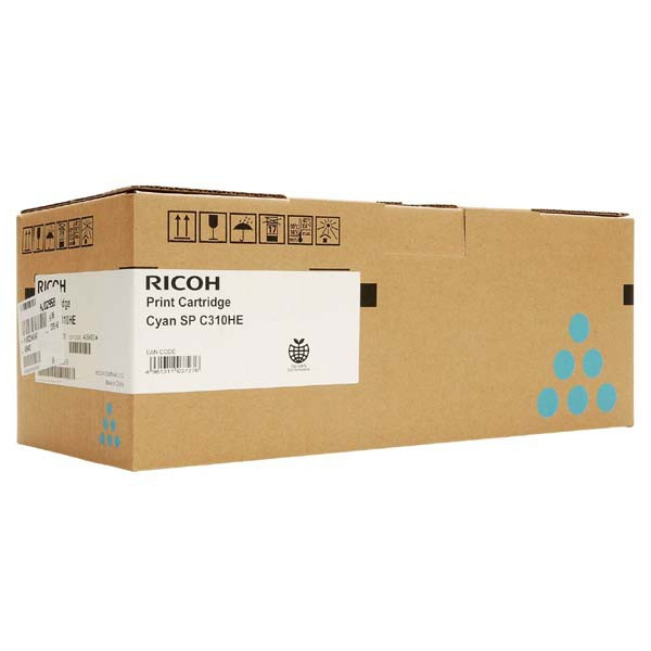 Ricoh original toner 406480, 407637, cyan, 6000str.