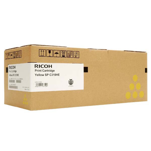 Ricoh original toner 406482, 407635, yellow, 6000str.