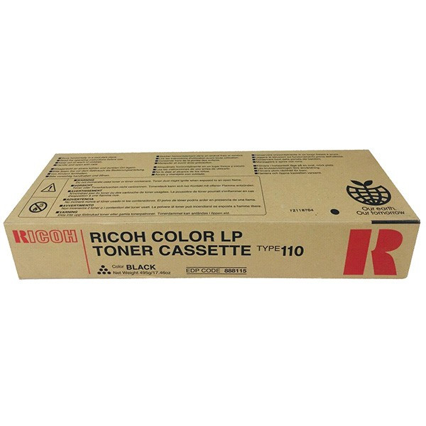 Ricoh originál toner 888115, Typ 110, black, 18000str., 495g