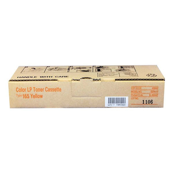 Ricoh original toner 402447, Typ 165, yellow, 6000str., high capacity