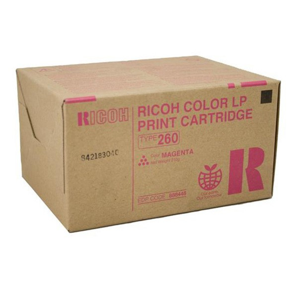 Ricoh originální toner 888448, Typ 260, magenta, 10000str.