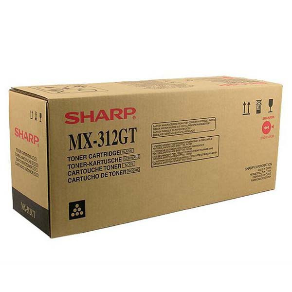 Sharp originál toner MX-312GT, black, 25000str.