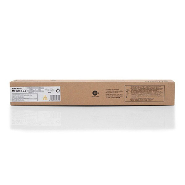 Sharp original toner MX61GTYA, yellow, 24000str.