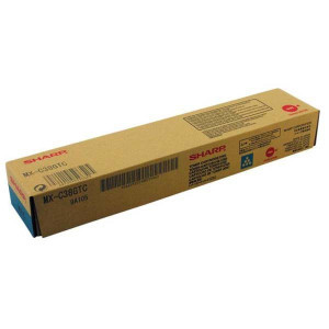 Sharp original toner MX-C38GTC, cyan, 10000str.