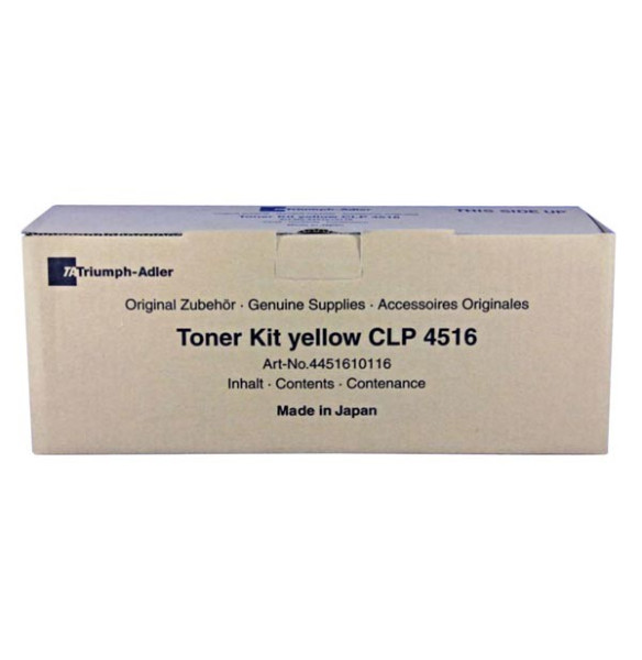 Triumph Adler original toner 4462610116, TK-Y4626, yellow, 10000str.