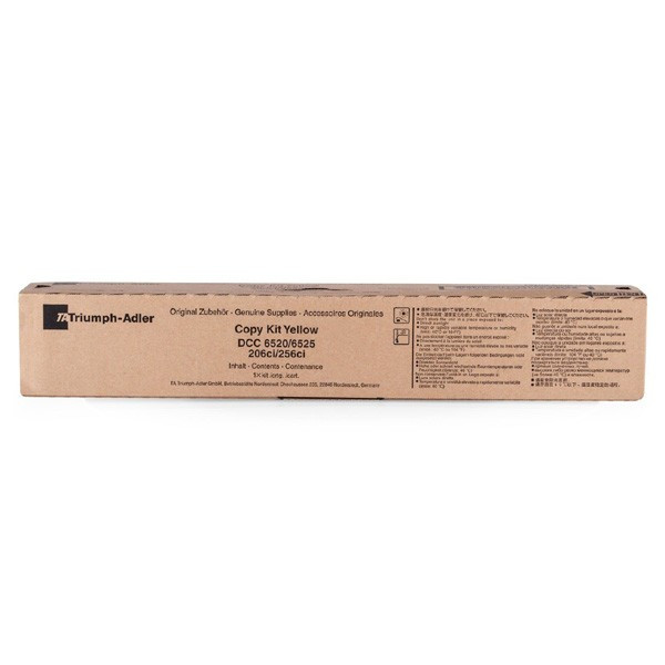 Triumph Adler original toner CK-6520Y, 652511116, yellow, 6000str.