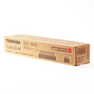 Toshiba originál toner T281CEM, 6AK00000047, magenta, 10000str.