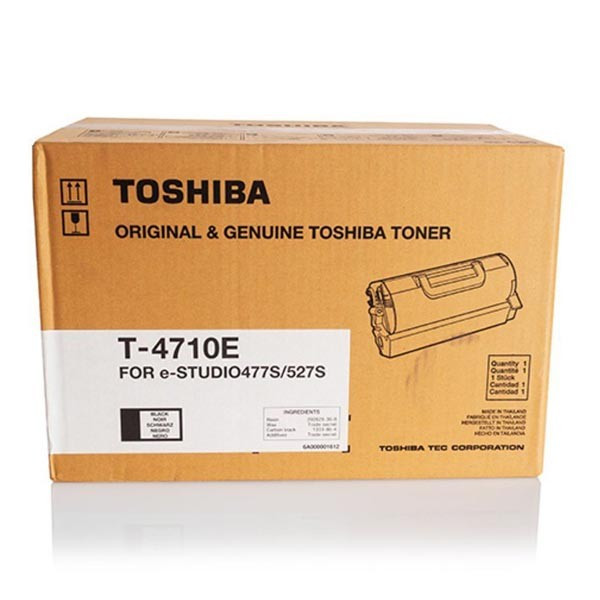 Toshiba originál toner T4710E, 6A000001612, black, 36000str.