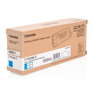 Toshiba original toner T-FC34EC, 6A000001524, 6A000001809, cyan, 11500str.