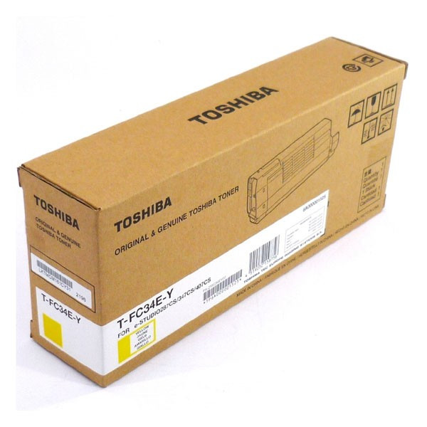 Toshiba originál toner T-FC34EY, 6A000001525, yellow, 11500str.
