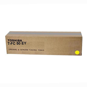 Toshiba originál toner T-FC50EY, 6AJ00000111, 6AJ00000225, yellow, 33600str.