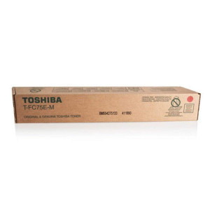 Toshiba originální toner T-FC75E-M, 6AK00000253, magenta, 35400str.