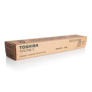 Toshiba original toner T-FC75E-Y, 6AK00000254, yellow, 35400str.
