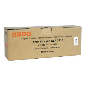 Utax originál toner 4431610011, cyan, 4000str.