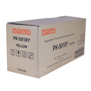 Utax original toner 1T02TWAUT0, PK-5018Y, yellow, 11000str.