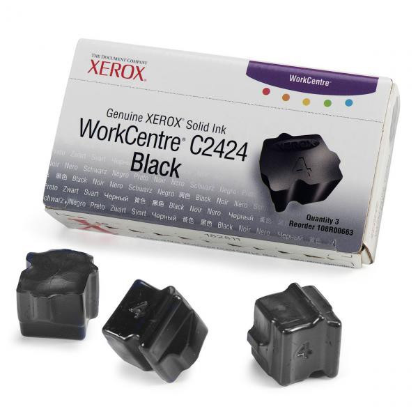 Xerox original ink 108R00663, black, 3400str., 3ks