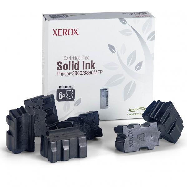 Xerox originální toner 108R00749, black, 6ks