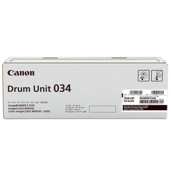 Canon original válec 034 BK, 9458B001, black, 32500str.