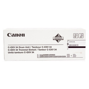 Canon original válec C-EXV34 BK, 3786B003, black, 43000str.