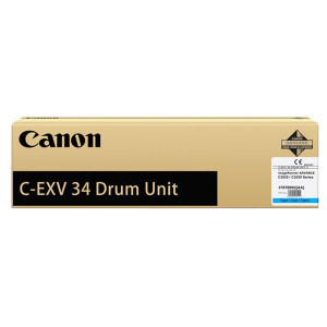 Canon original válec C-EXV34 C, 3787B003, cyan, 36000str.
