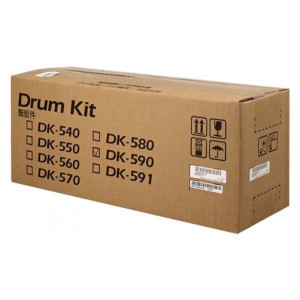 Kyocera original válec DK-590K, 302KV93017, 302KV93018, 302KV93010, 302KV93014, black, 200000str.