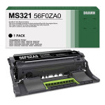 Lexmark original válec 56F0ZA0, black, 60000str.