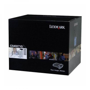 Lexmark original válec C540X71G, black, 30000str., unit + čierny developer