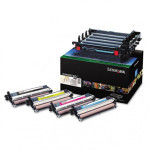 Lexmark original válec C540X74G, black/color, 30000str., unit + CMYK developer