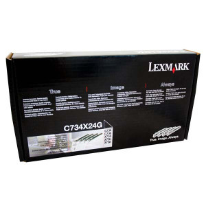 Lexmark original válec C734X24G, CMYK, 80000 (4x20000)str., 4 ksks