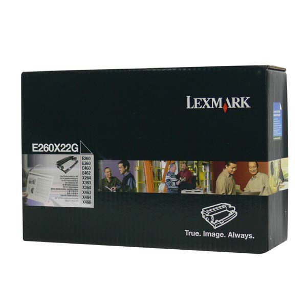 Lexmark original válec E260X22G, black, 30000str.