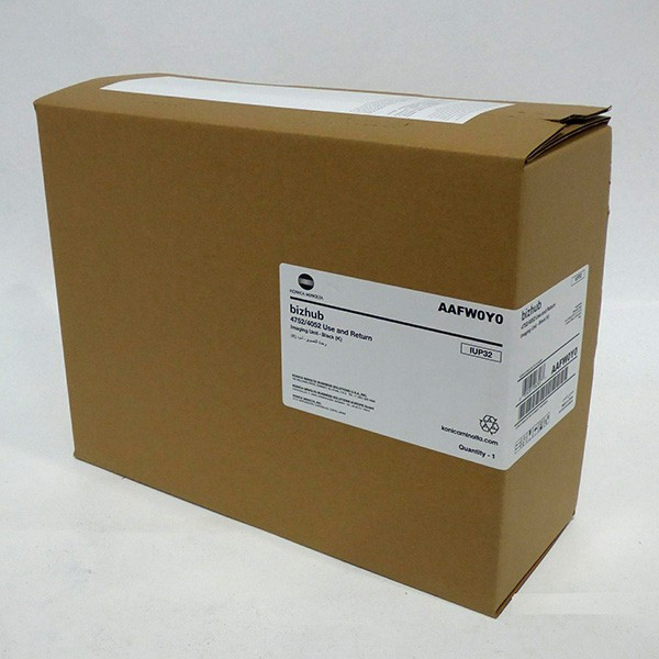 Konica Minolta original válec AAFW0Y0, IUP-32, black, 60000str., return