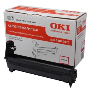 OKI original válec 43870022, magenta, 20000str.