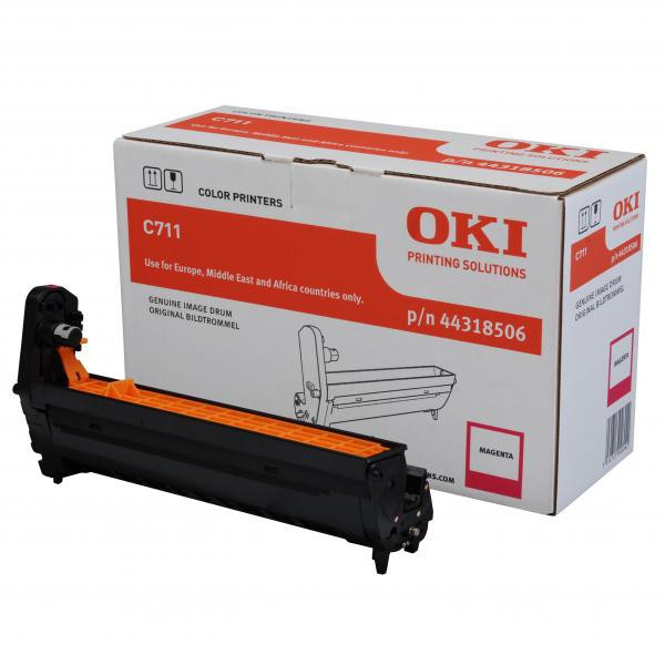 OKI original válec 44318506, magenta, 20000str.