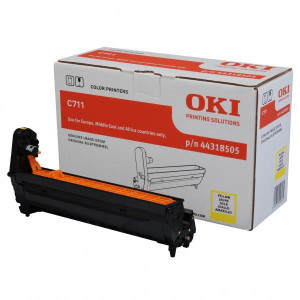 OKI original válec 44318505, yellow, 20000str.