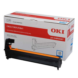 OKI original válec 44844407, cyan, 30000str.