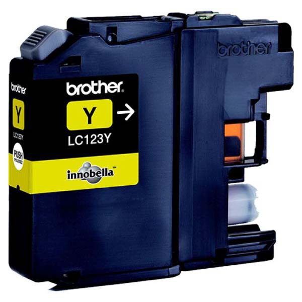 E-shop Brother originál ink LC-123Y, yellow, 600str., Brother MFC-J4510 DW, žltá