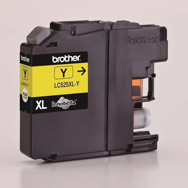 E-shop Brother originál ink LC-525XLY, yellow, 1300str., Brother DCP J100, DCP J105, MFCJ200, žltá