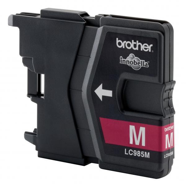 E-shop Brother originál ink LC-985M, magenta, 260str., Brother DCP-J315W, purpurová