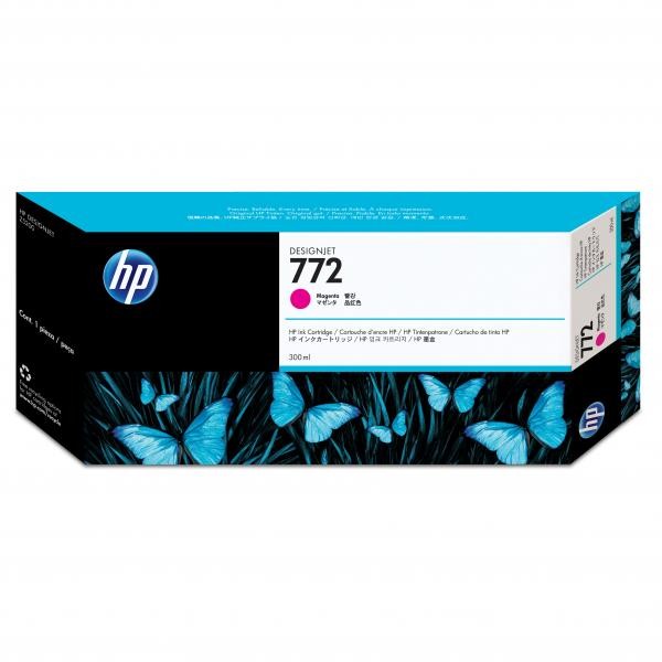 E-shop HP originál ink CN629A, magenta, 300ml, HP 772, HP, purpurová