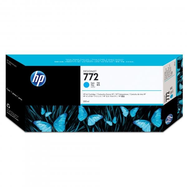 E-shop HP originál ink CN636A, HP 772, cyan, 300ml, HP, azurová